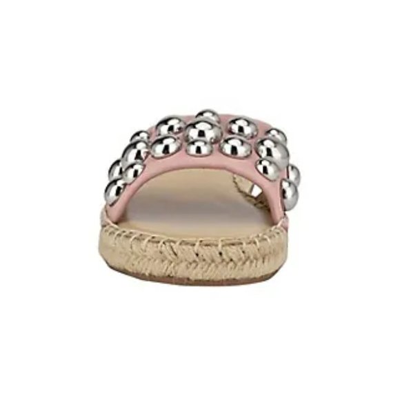 NWT Nine West Blast Embellished Suede Espadrille Sandals - Picture 2 of 6